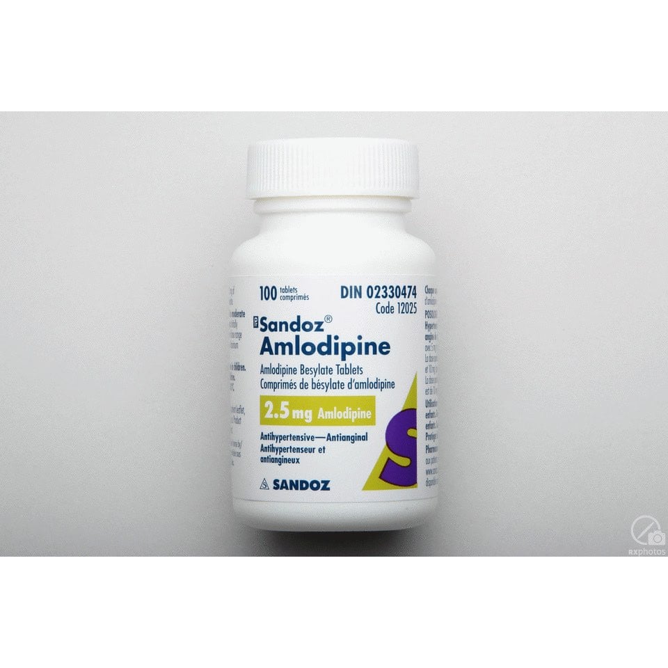 Amlodipine 2.5 mg 100 Tab