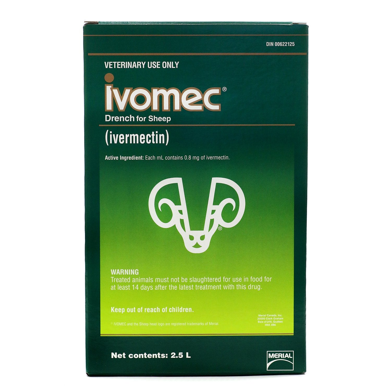 Ivomec Drench for Sheep 2.5 L 0.08 % W/V