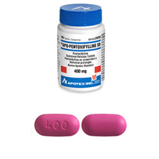 Apo-Pentoxifylline SR film-coated tablet 400 mg 100 Tab