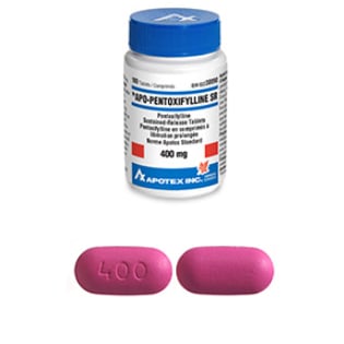 Apo-Pentoxifylline SR film-coated tablet 400 mg 100 Tab