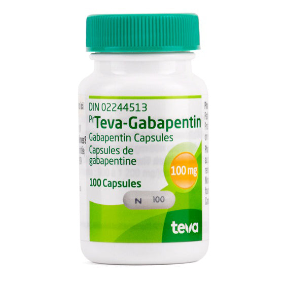 Gabapentin Capsule 100 mg 100 Cap
