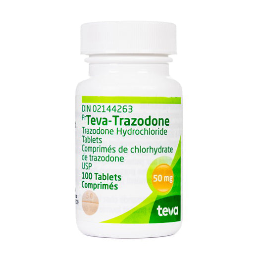 Trazodone 50 mg 100 Tab