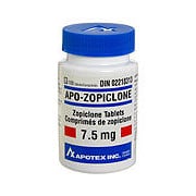 Apo-Zopiclone 7.5 mg 100 Tab