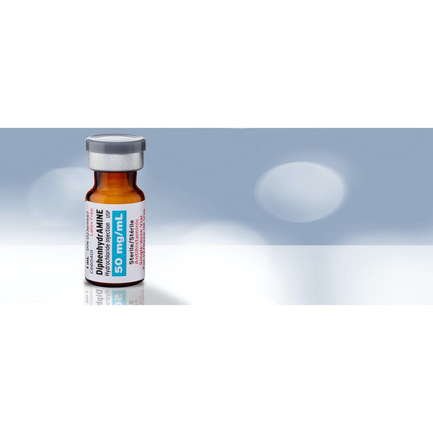 DiphenhydrAMINE hydrochloride for injection 50 mg/ml 1 ml