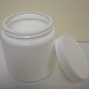 Ointment jars plastic capped White 12 x 240 ml