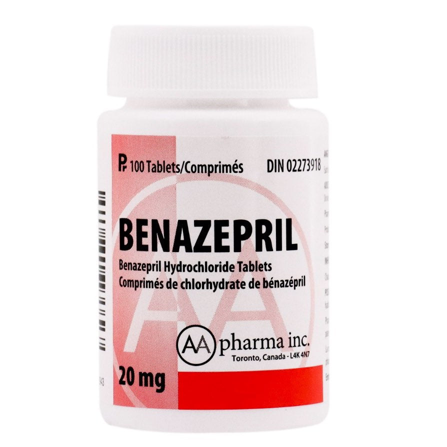 Benazepril 20 mg 100 Tab
