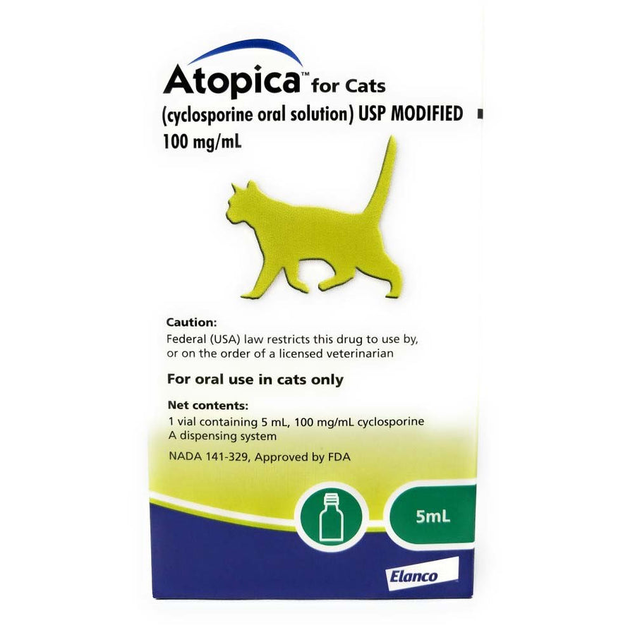 Atopica for Cats 100 mg/ml 5 ml