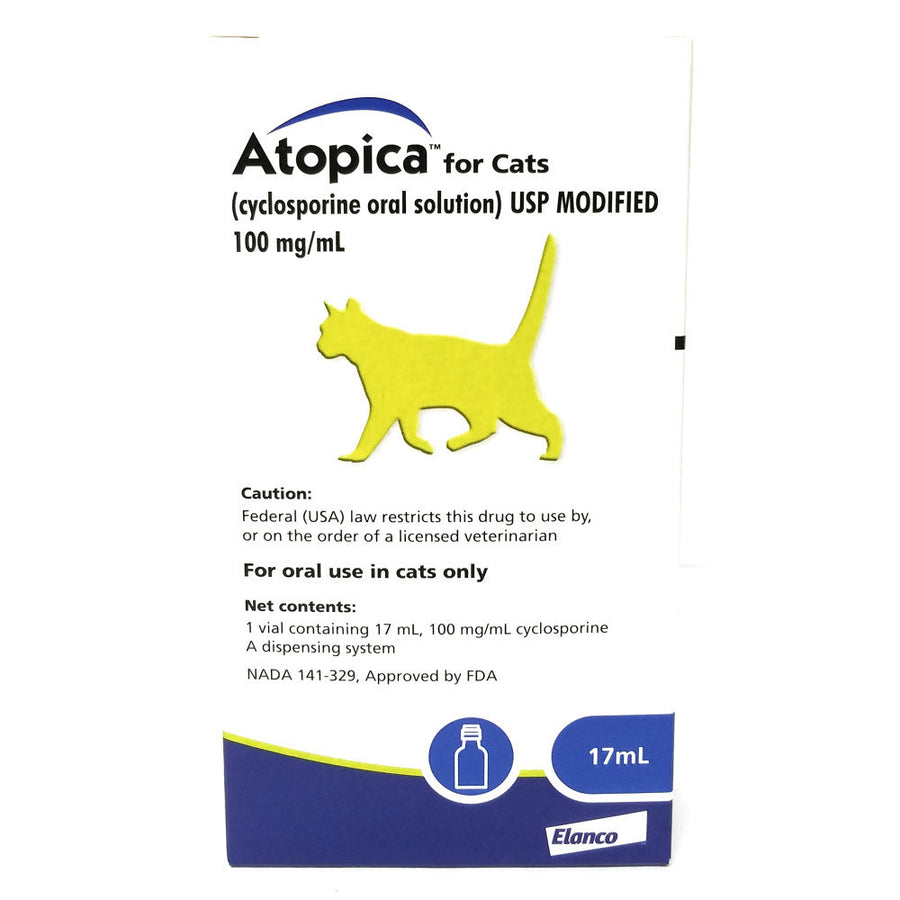 Atopica for Cats 100 mg/ml 17 ml
