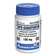 Apo-Gabapentin capsule 100 mg 100 Cap