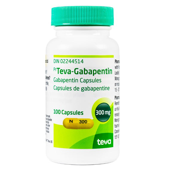 Gabapentin Capsule 300 mg 100 Cap