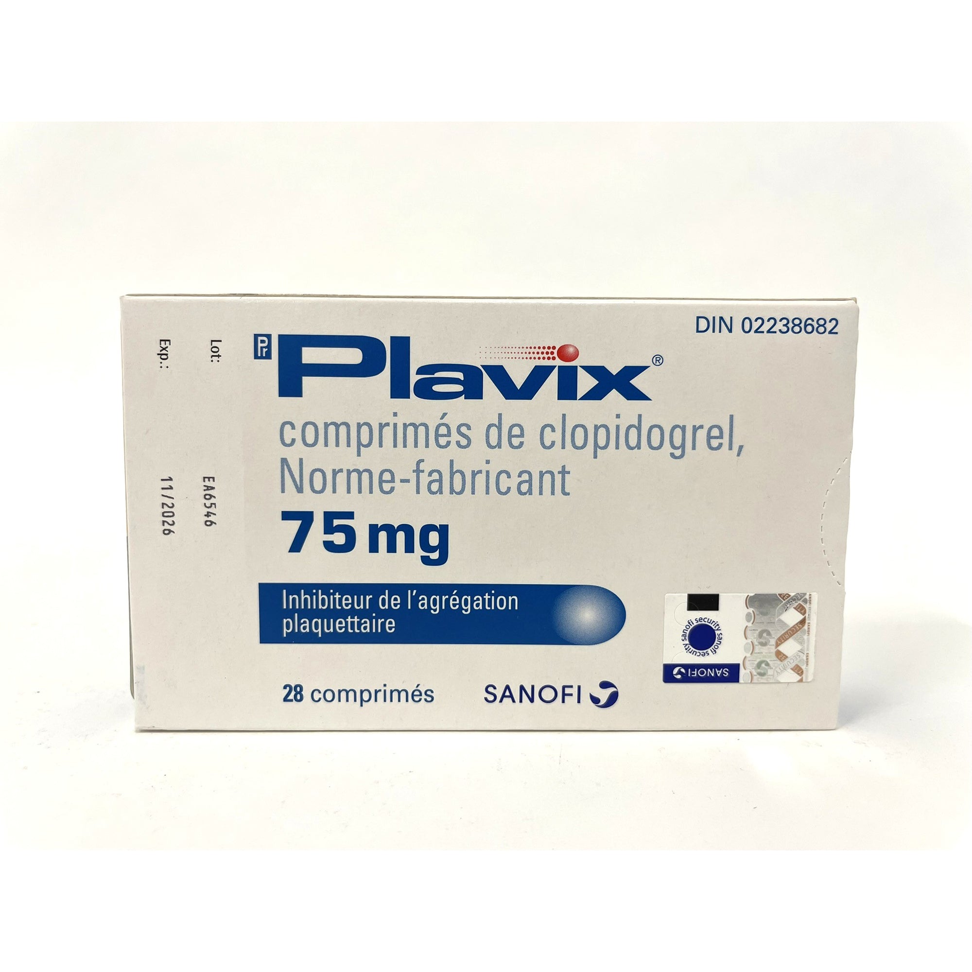 Plavix 75 mg 28 Tab
