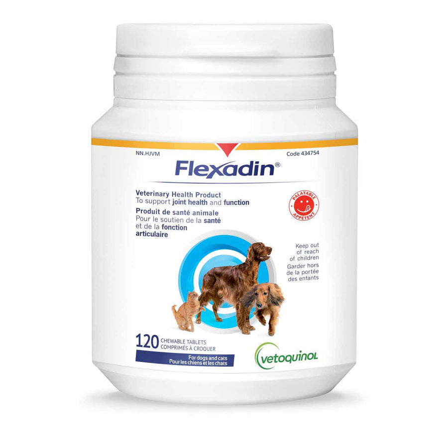 Flexadin Joint Health and Function Supplement Chicken 120 Chewable Tablets