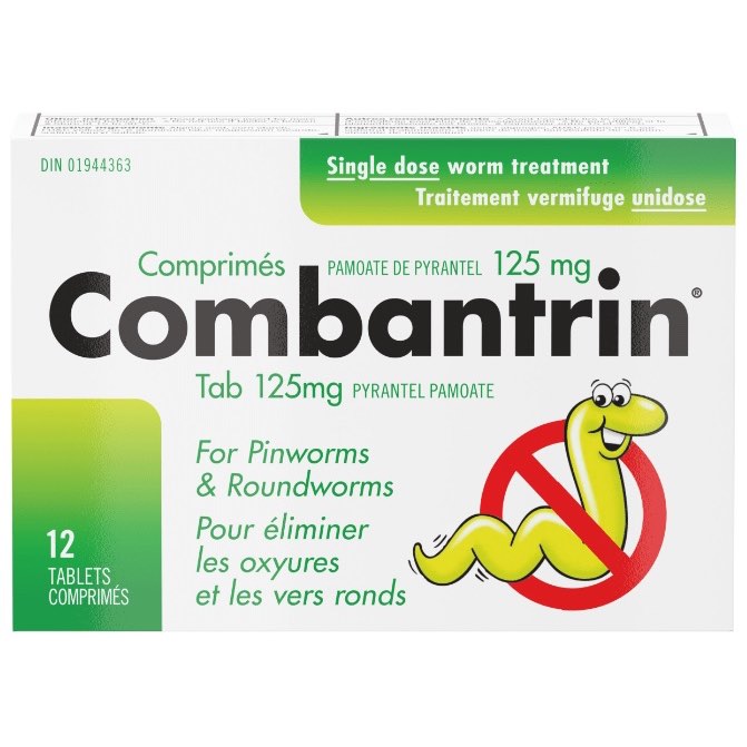 Combantrin 12 Tab 125 mg