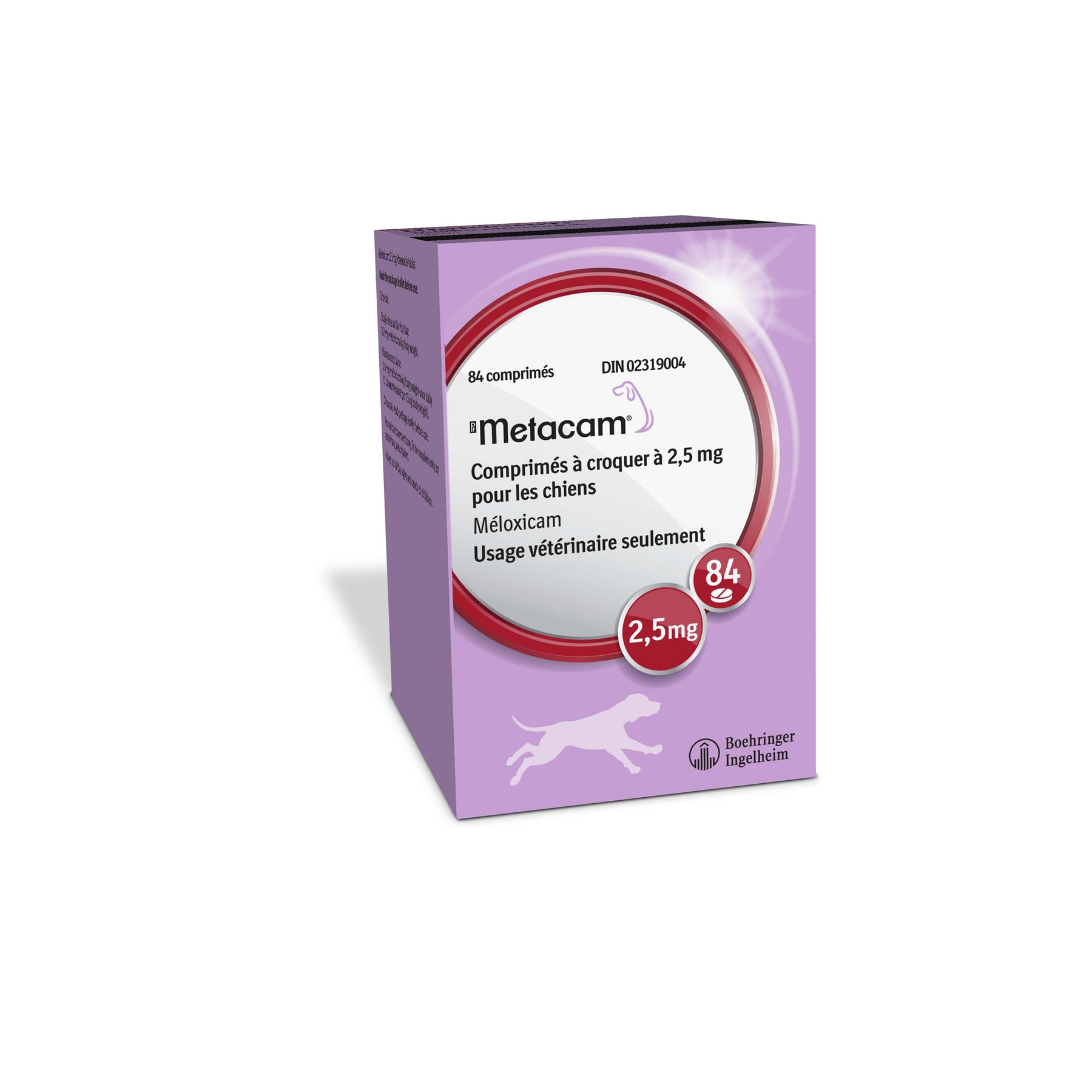 Metacam Tablets 2.5 mg 84 Chewable Tablets