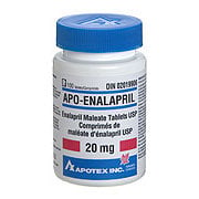 Apo-Enalapril 20 mg 100 Tab