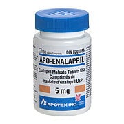 Apo-Enalapril 5 mg 100 Tab