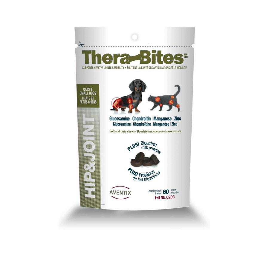 Thera-Bites Hip & Joint for cats and small dogs Chicken and liver 60 Chews