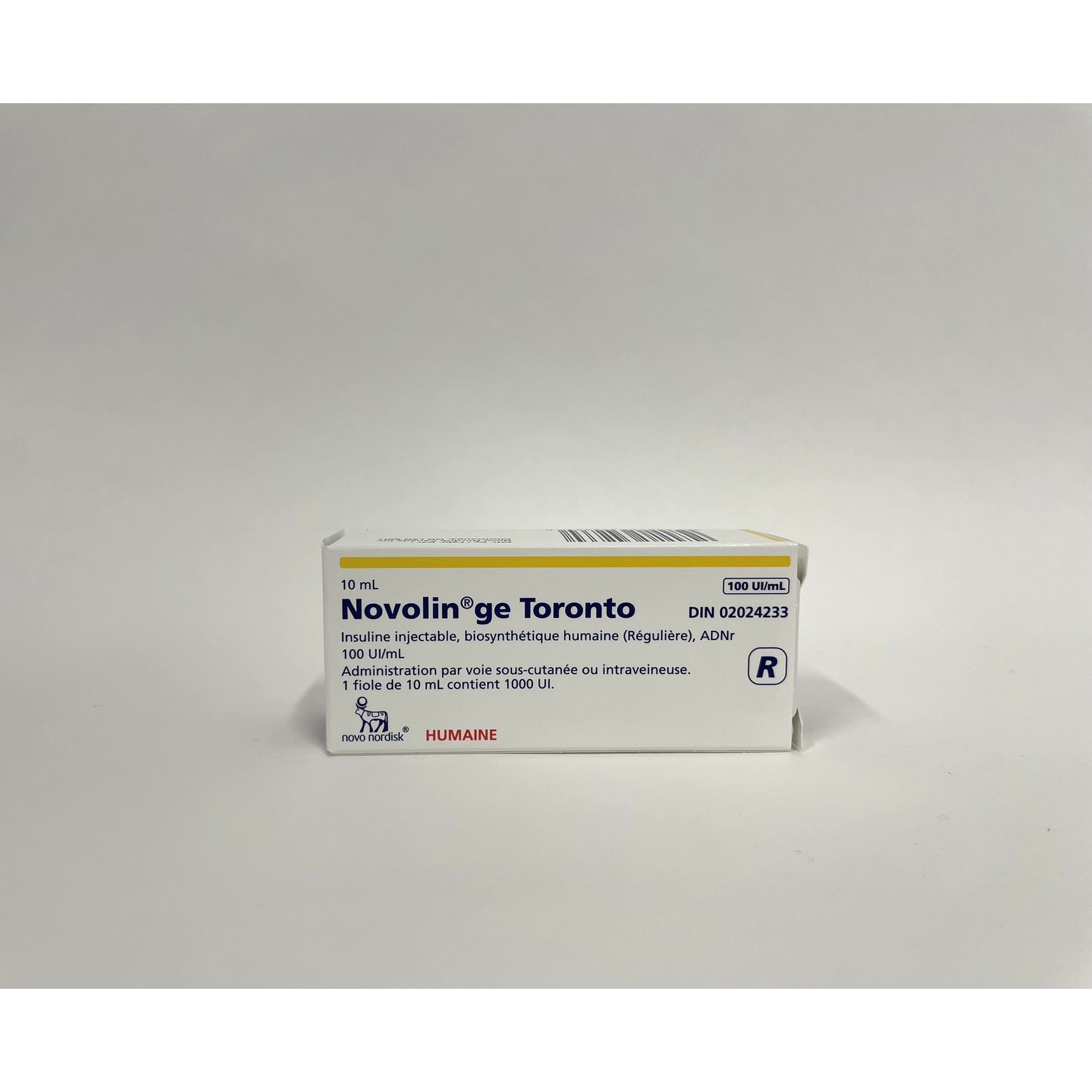 Novolin GE Toronto 100 Units/ml 10 ml