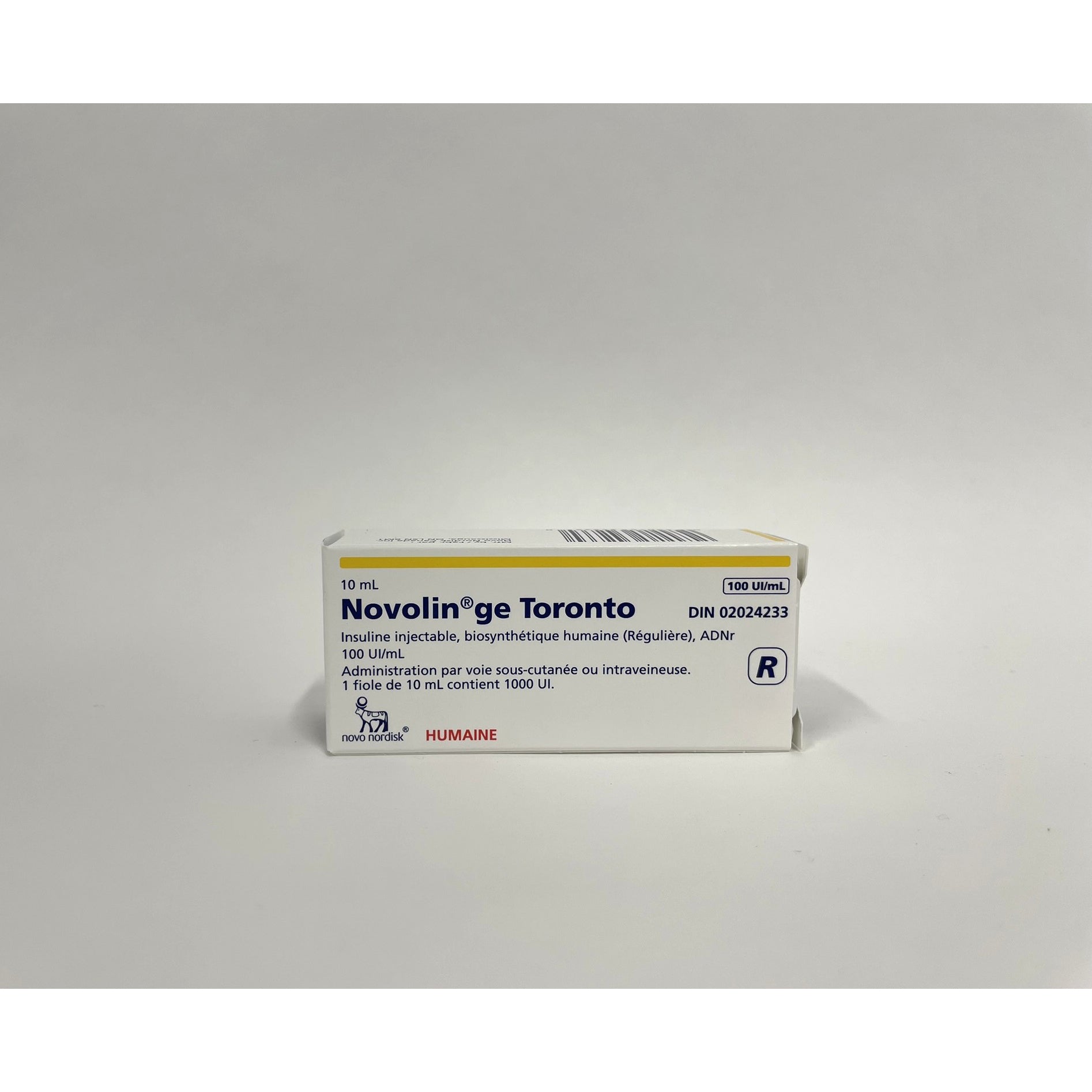 Novolin GE Toronto 100 Units/ml 10 ml