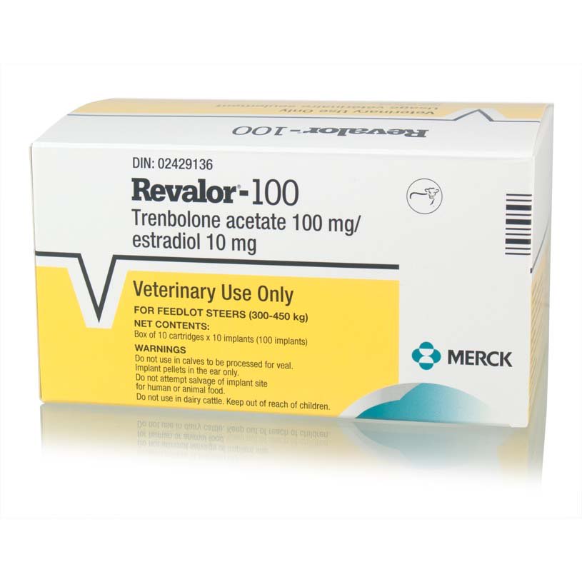 Revalor-100 10 Implants 100/10 mg
