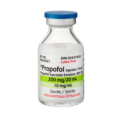 Propofol 10 mg/ml 20 ml