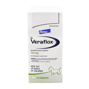 Veraflox tablet for dogs 15 mg 70 Tab