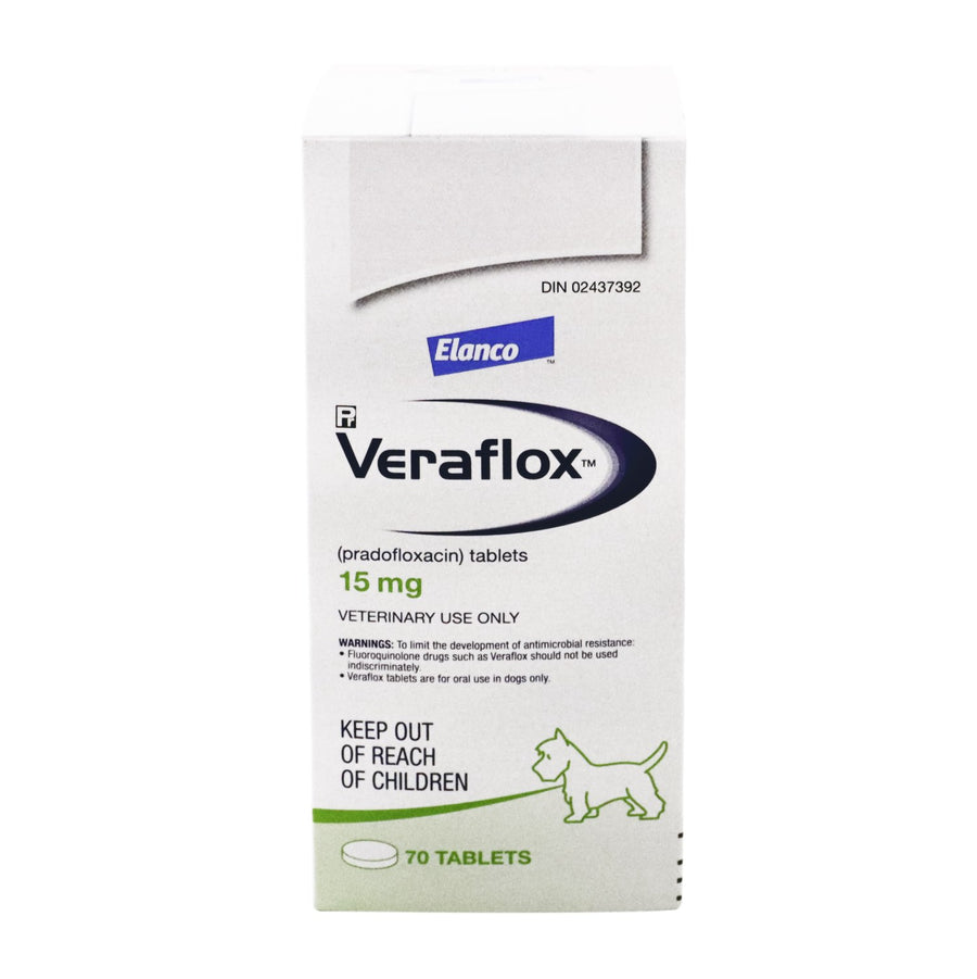 Veraflox tablet for dogs 15 mg 70 Tab
