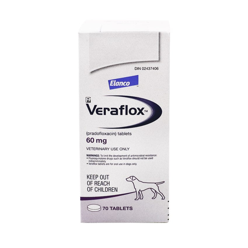 Veraflox tablet for dogs 60 mg 70 Tab