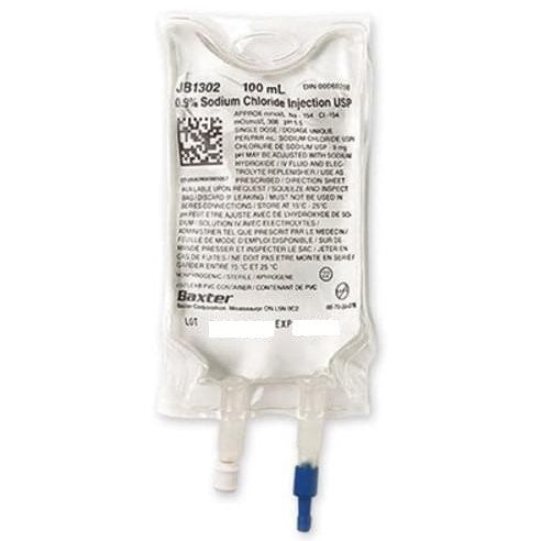 Sodium Chloride Injectable Solution 4 x 100 ml 9 mg/ml