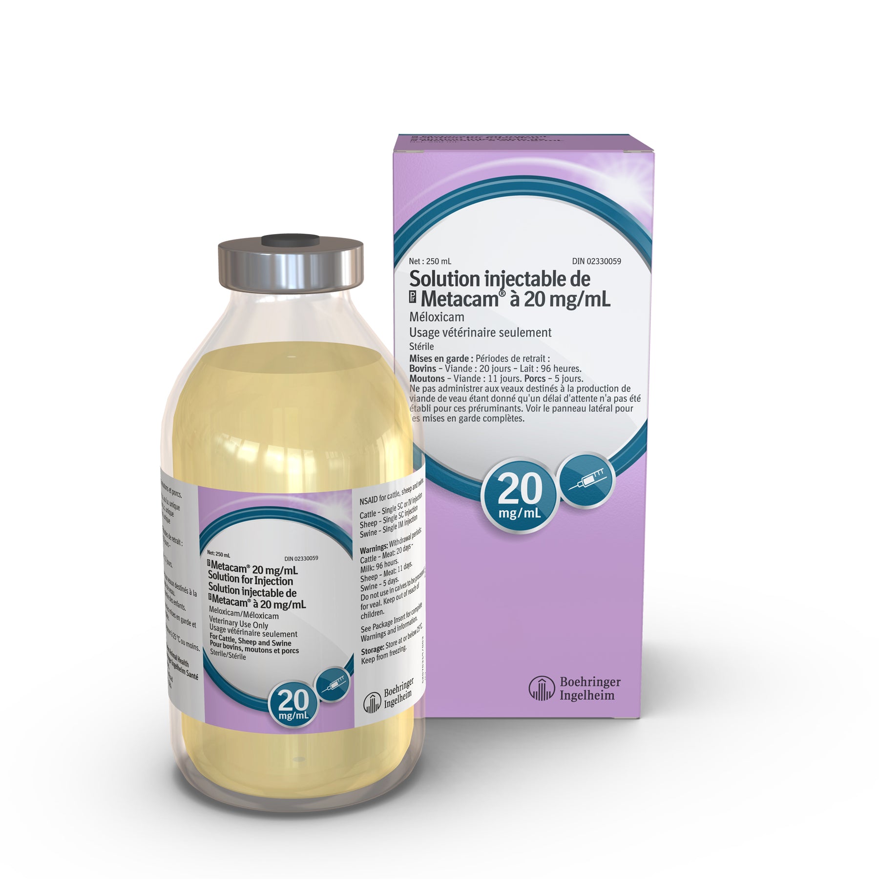 Metacam solution for injection 20 mg/ml 250 ml