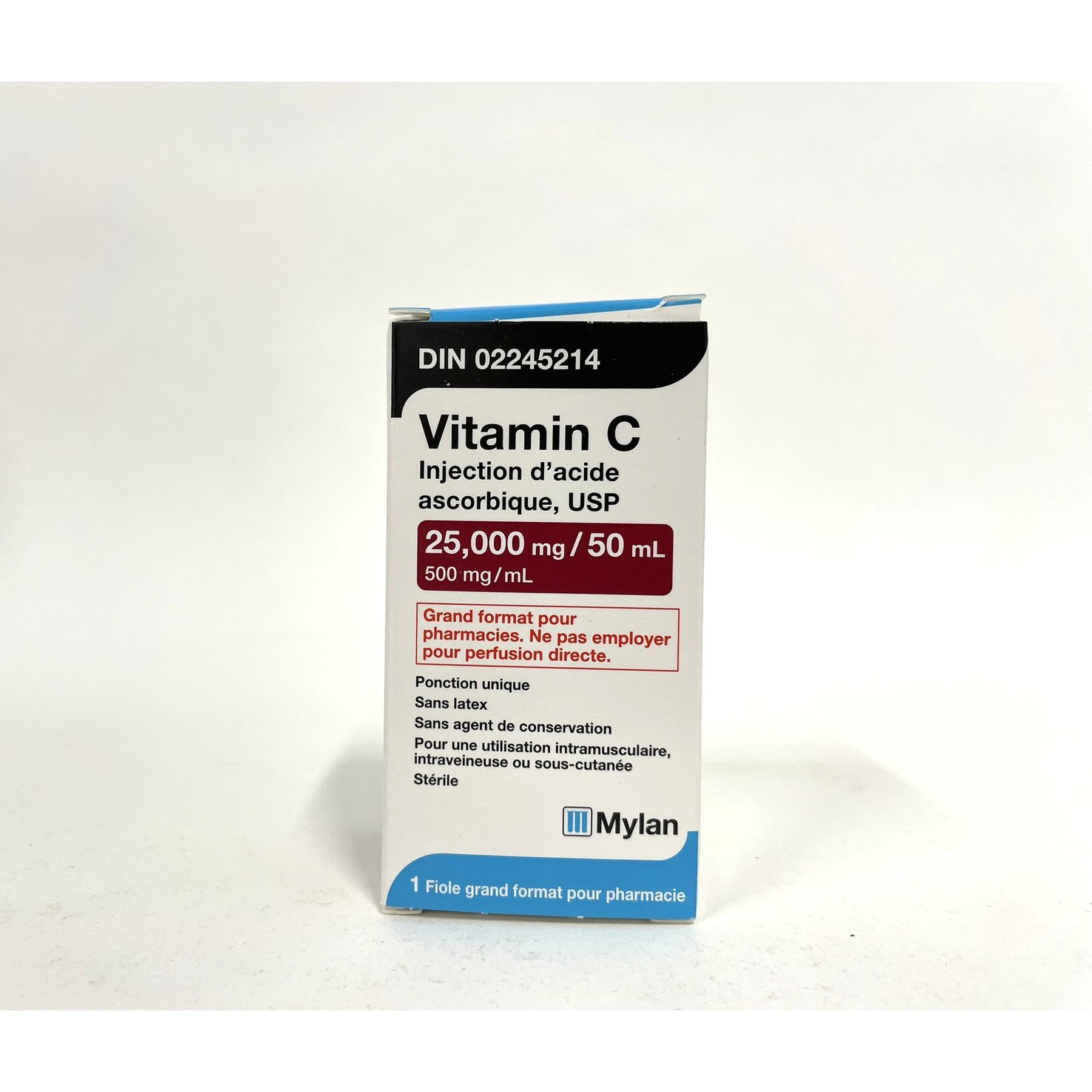 Vitamine C injection 500 mg/ml 50 ml