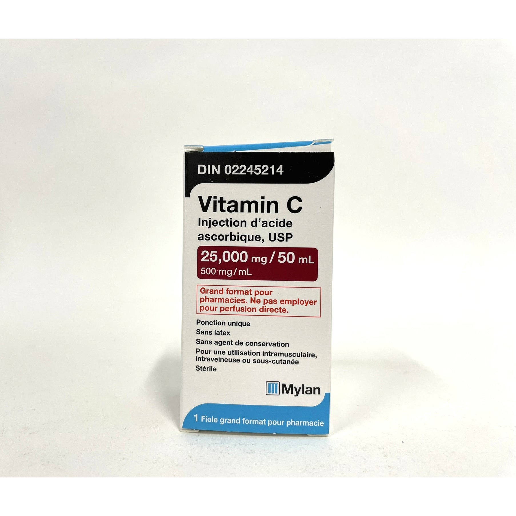 Vitamine C injection 500 mg/ml 50 ml