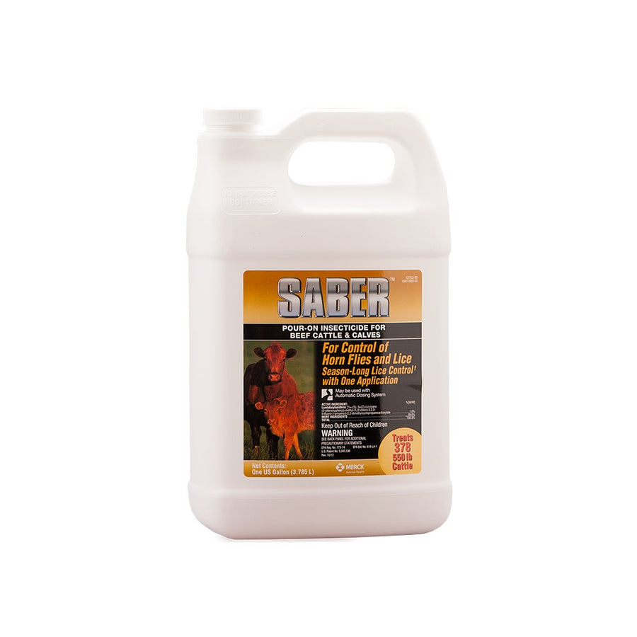 Saber pour-on liquid insecticide 3.78 L N/ A