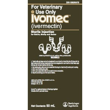 Ivomec Injection 50 ml 10 mg/ml