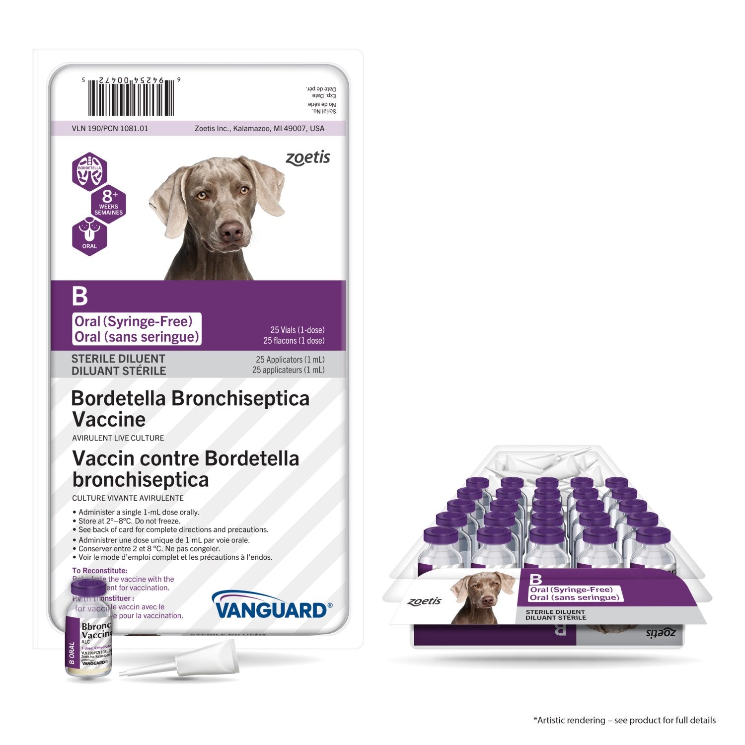 Vanguard B Oral 1 ml/Dose 25 x 1 ml