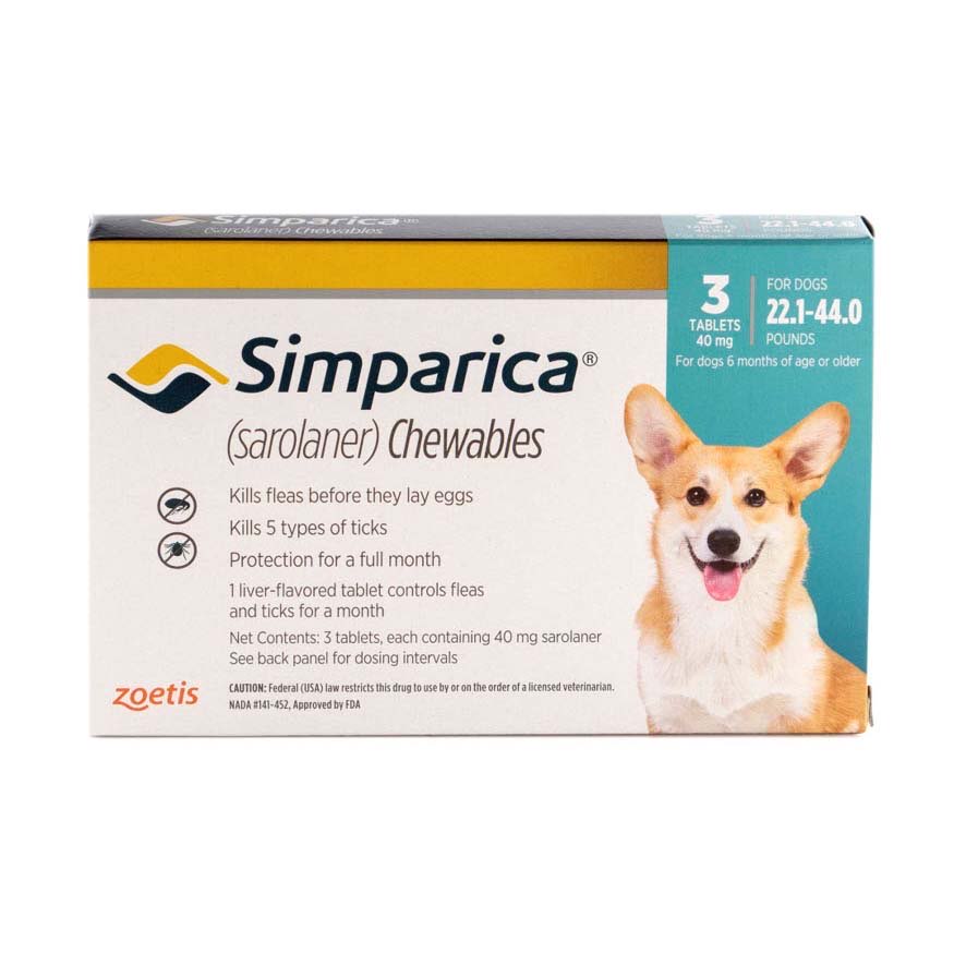 Simparica Aqua 10.1 - 20 kg 3 Tab