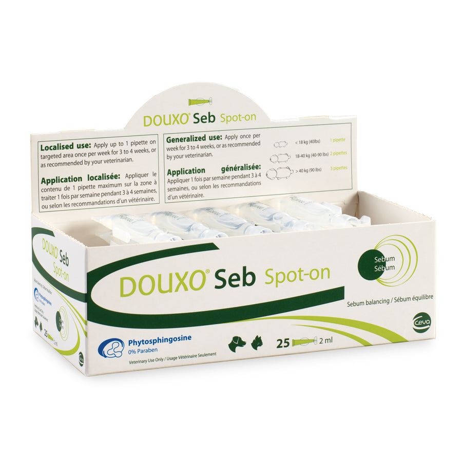 DOUXO Seb Spot-On 25 x 2 ml N/ A