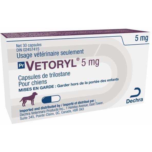 Vetoryl capsules for dogs 5 mg 30 Cap