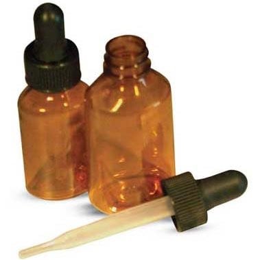 Amber dropper bottle 12 x 15 ml