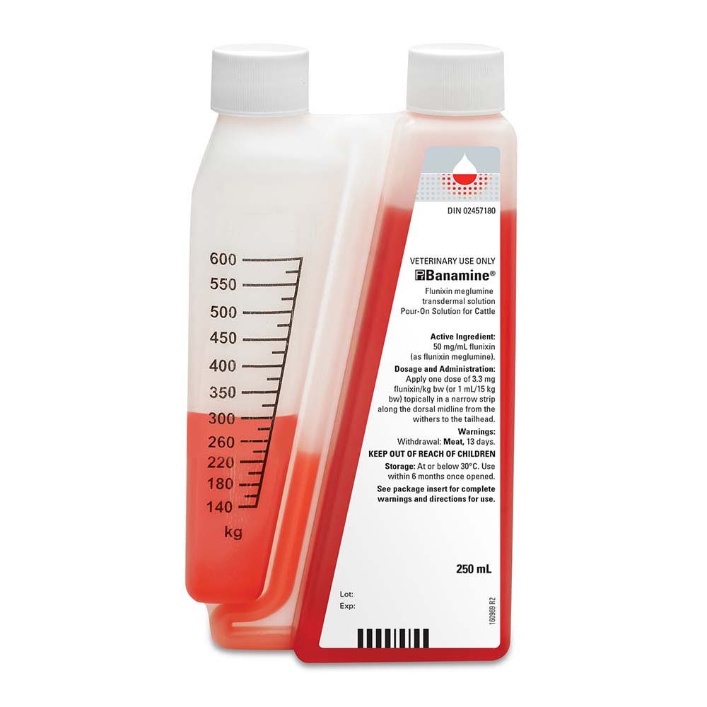 Banamine Transdermal Solution 50 mg/ml 250 ml