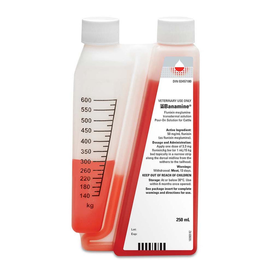 Banamine Transdermal Solution 50 mg/ml 250 ml
