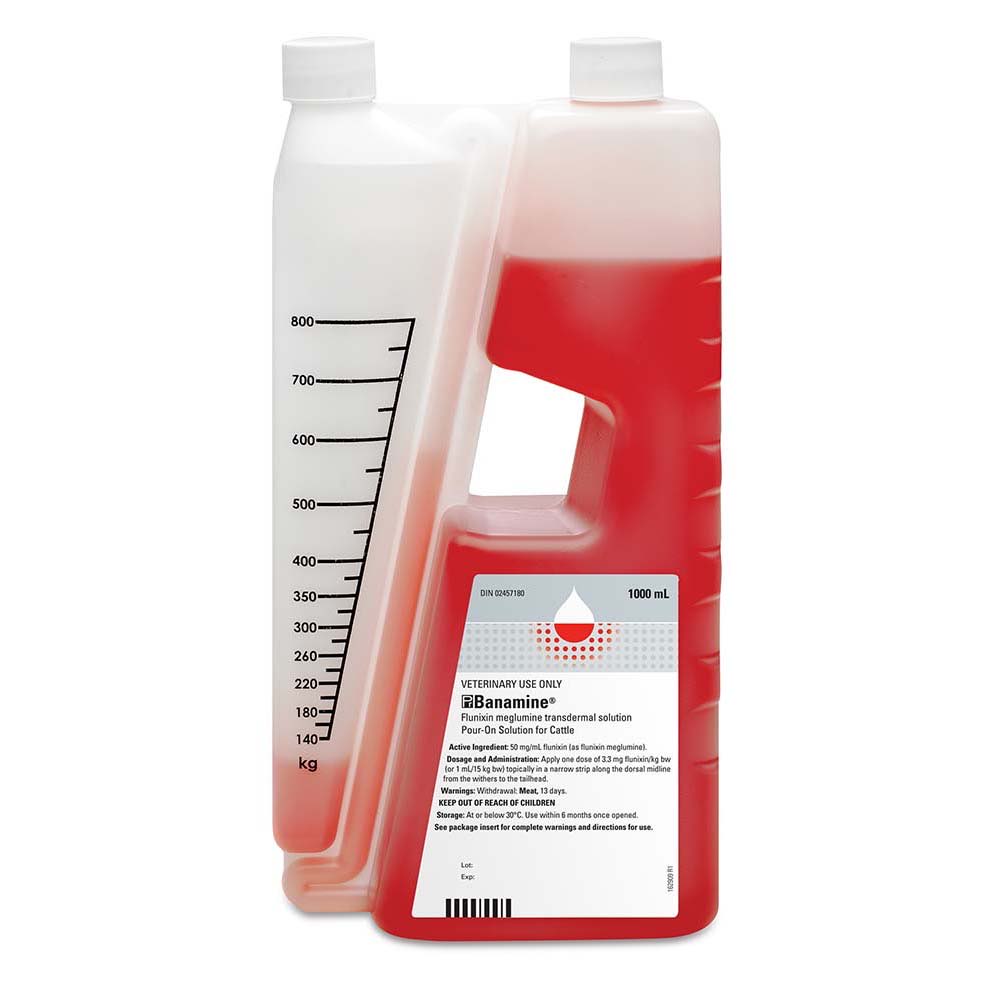 Banamine Transdermal Solution 50 mg/ml 1000 ml