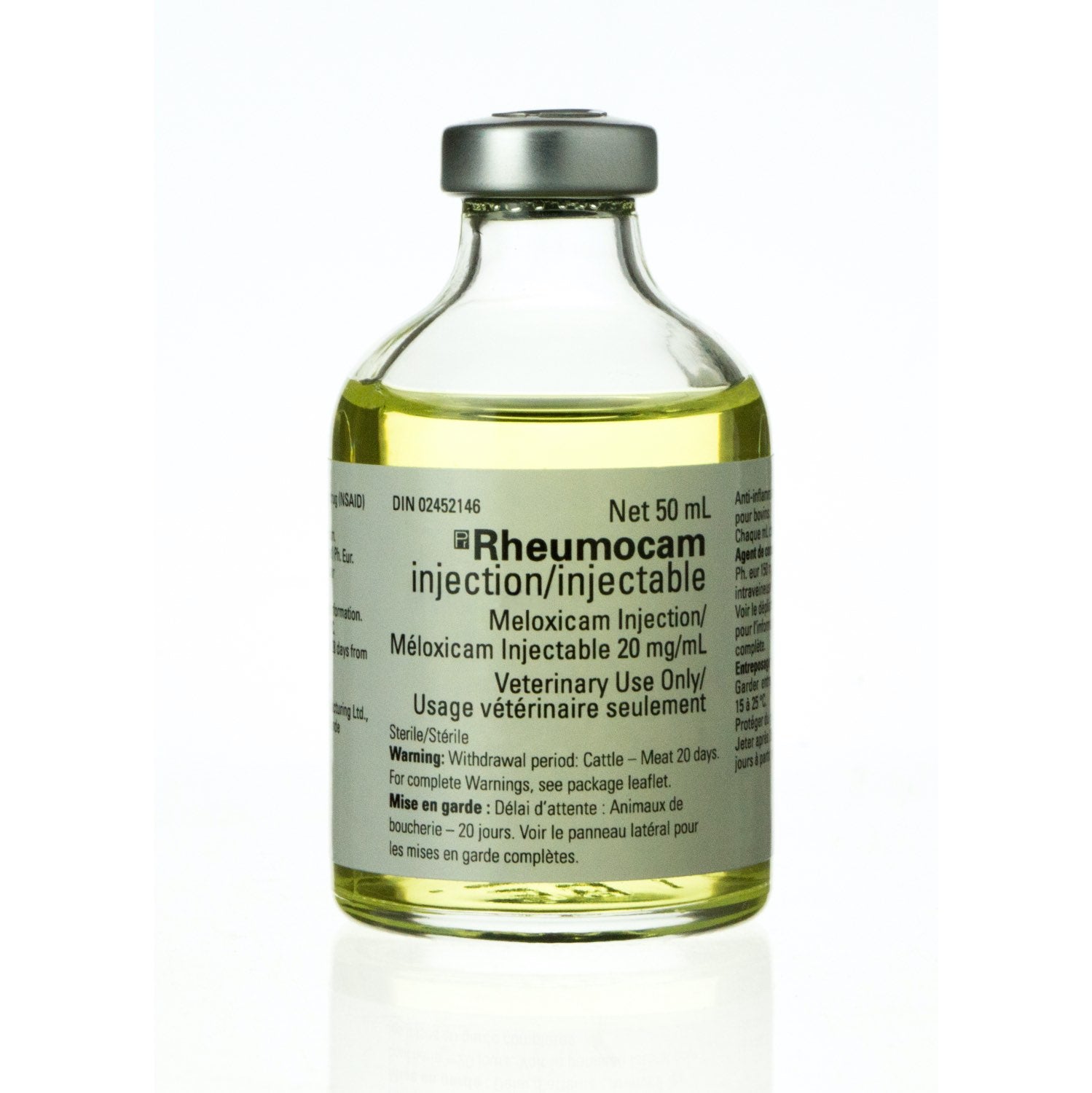 Rheumocam injection for bovine, sheep and swine 20 mg/ml 50 ml