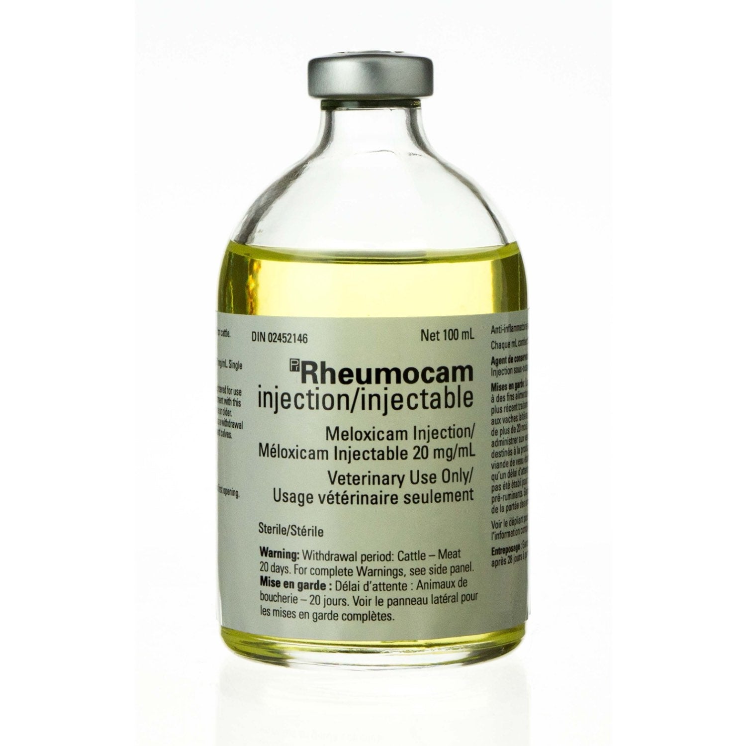 Rheumocam injection for bovine, sheep and swine 20 mg/ml 100 ml