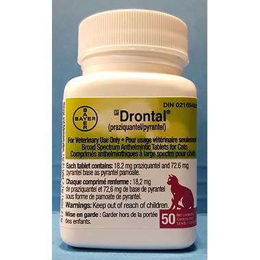 Drontal 18.2 mg 50 Tab