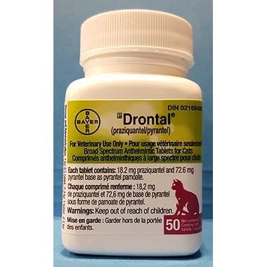 Drontal 18.2 mg 50 Tab