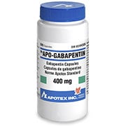 Apo-Gabapentin capsule 400 mg 500 Cap