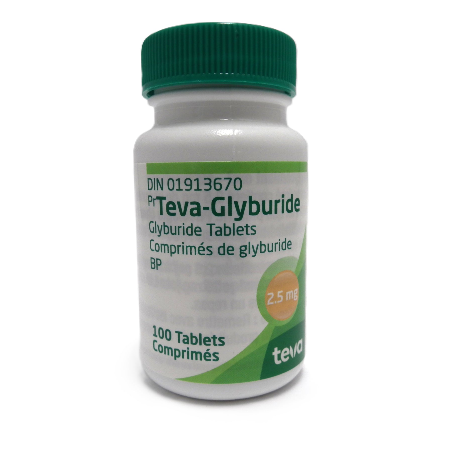Glyburide 2.5 mg 100 Tab
