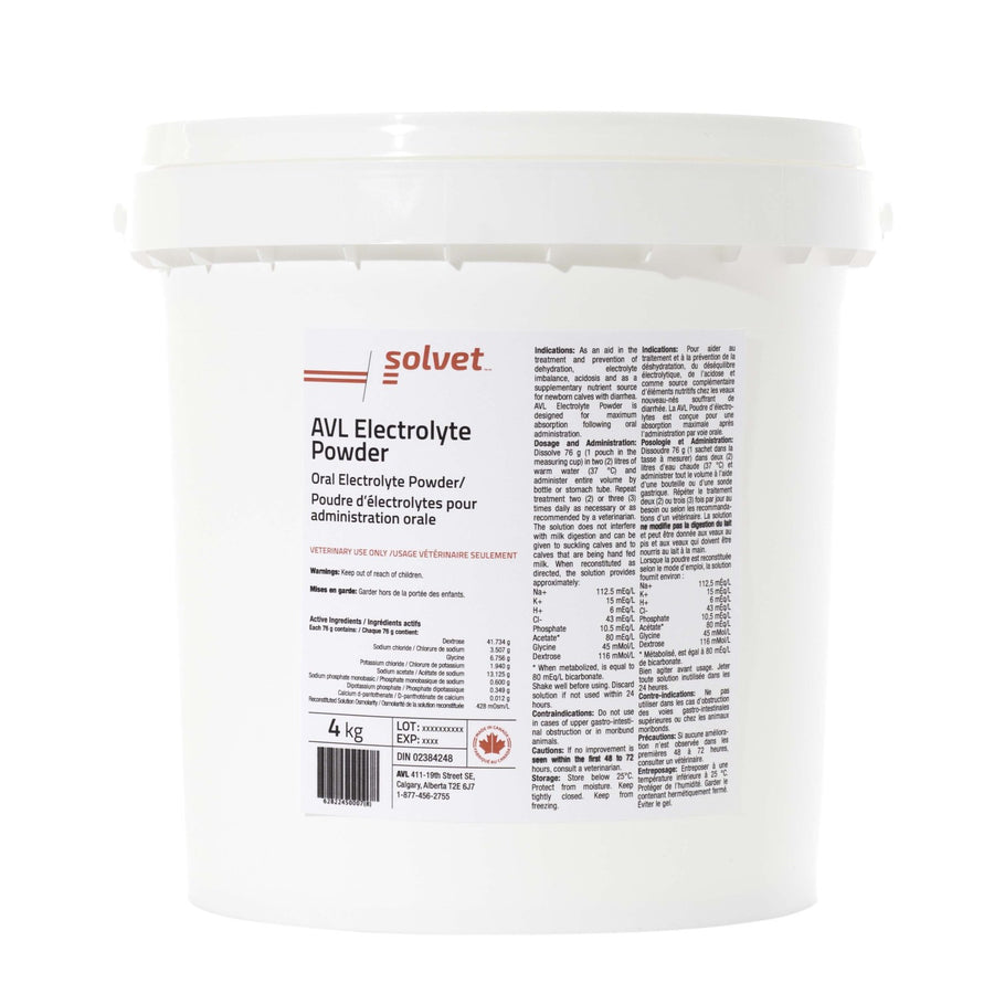 AVL Electrolyte powder 4 kg N/ A