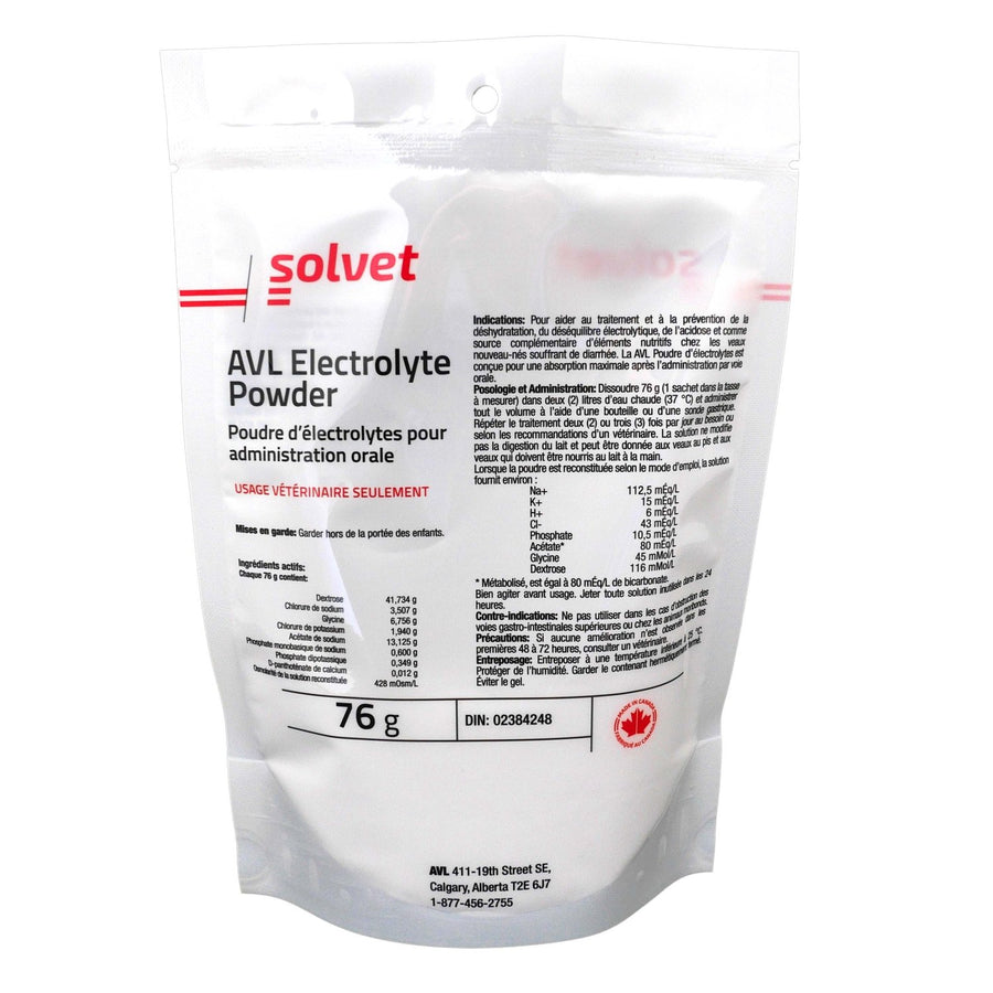 AVL Electrolyte powder 76 g N/ A